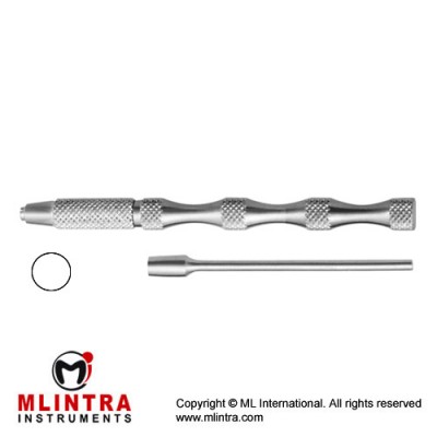 Dermal Punch Stainless Steel, 5.5 cm - 2 1/4" Diameter 6.0 mm Ø Dermal Punch Stainless Steel, 5.5 cm - 2 1/4" Diameter 6.0 mm Ø